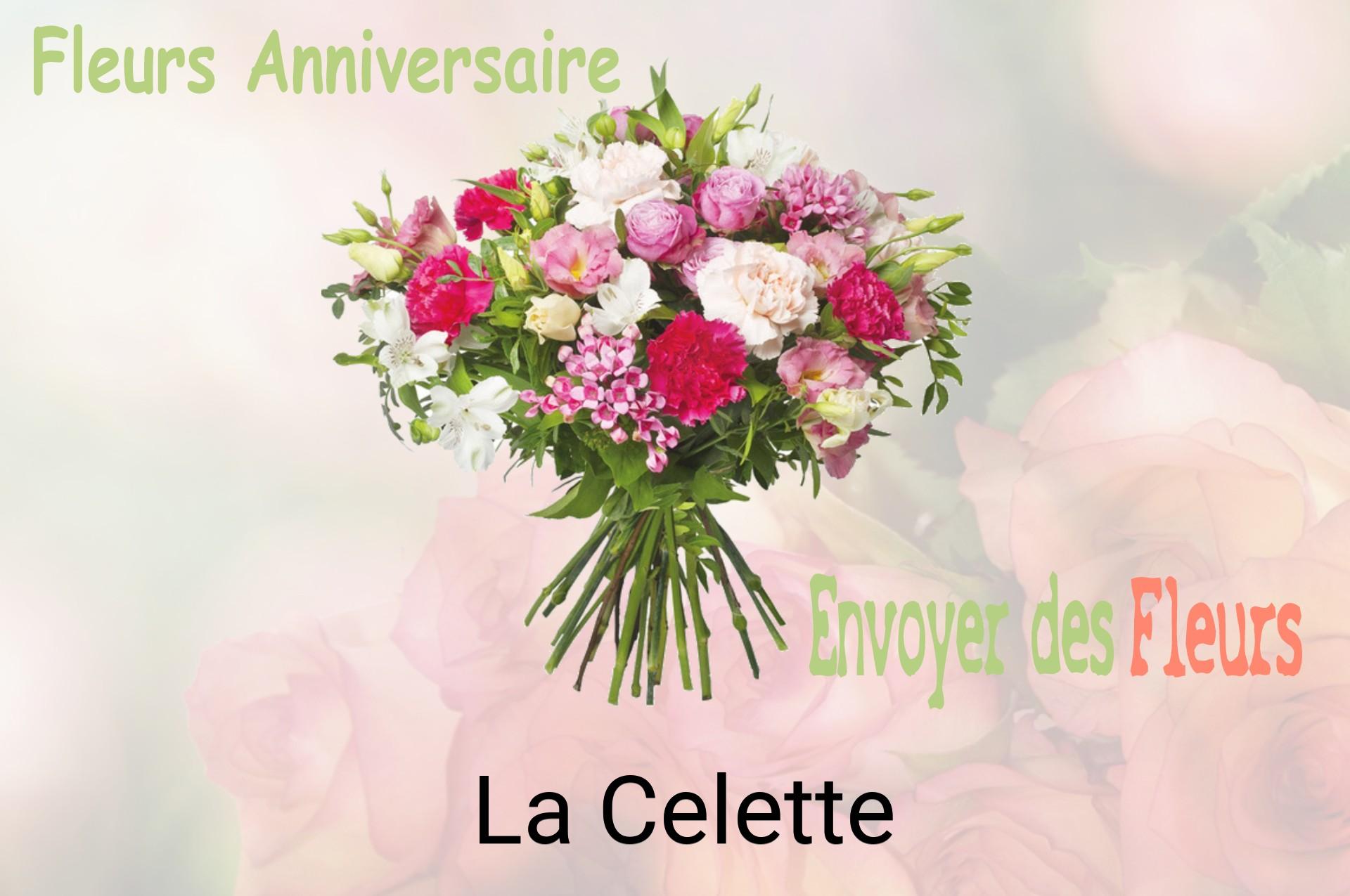 Bouquet de fleurs d’anniversaire livré à La Celette